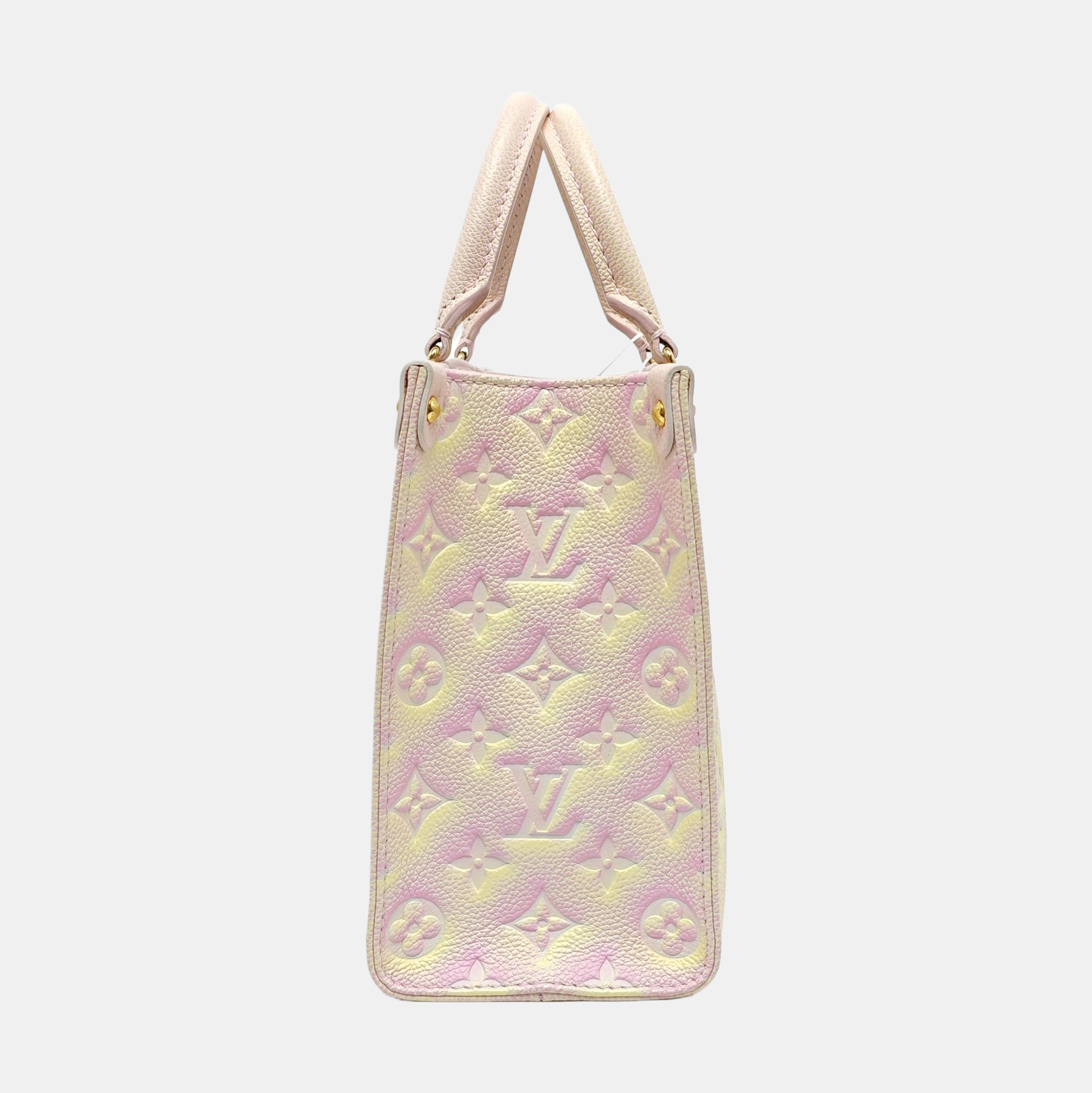 ONTHEGO PM Monogram Calfskin Pink