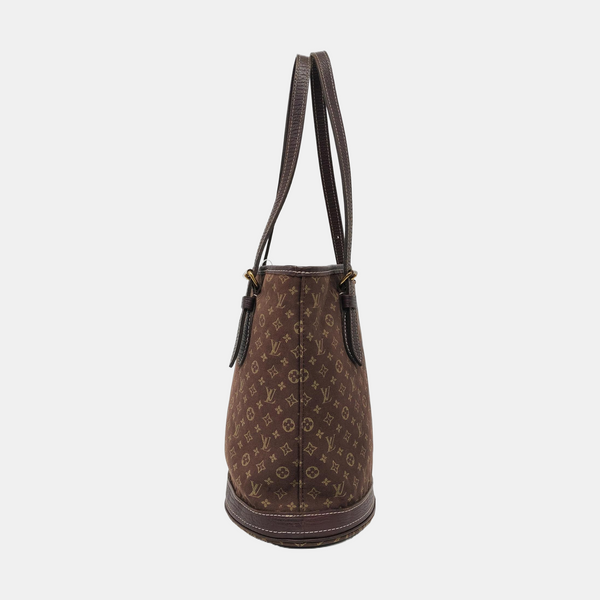 BUCKET PM Monogram Canvas Brown