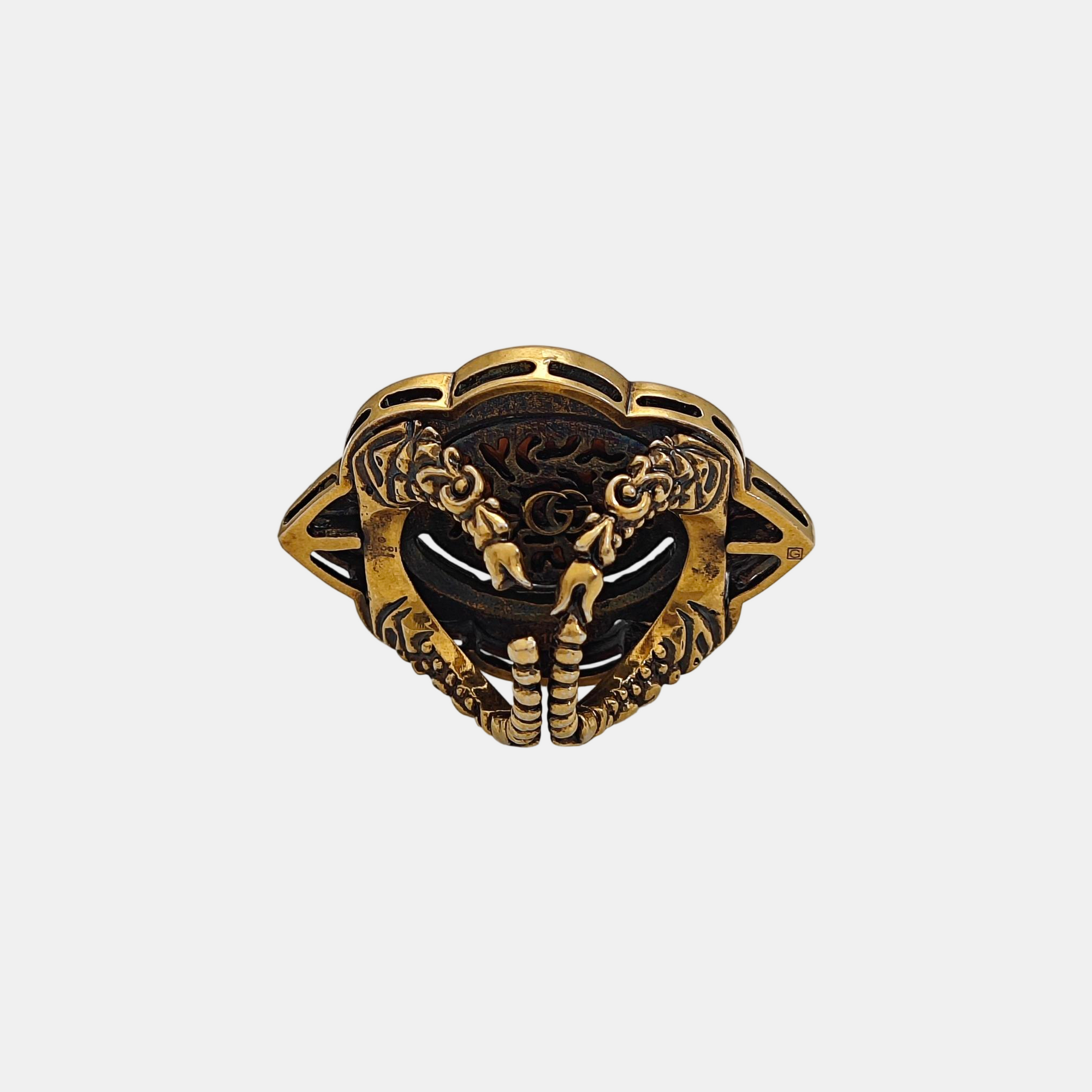 Metal Gold Ring EU 48