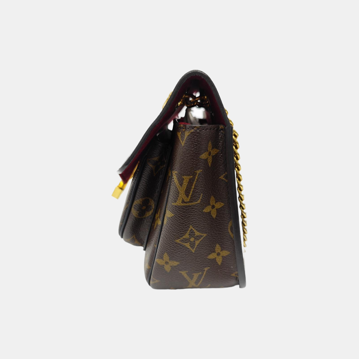 PASSY Monogram Coated Canvas Brown
