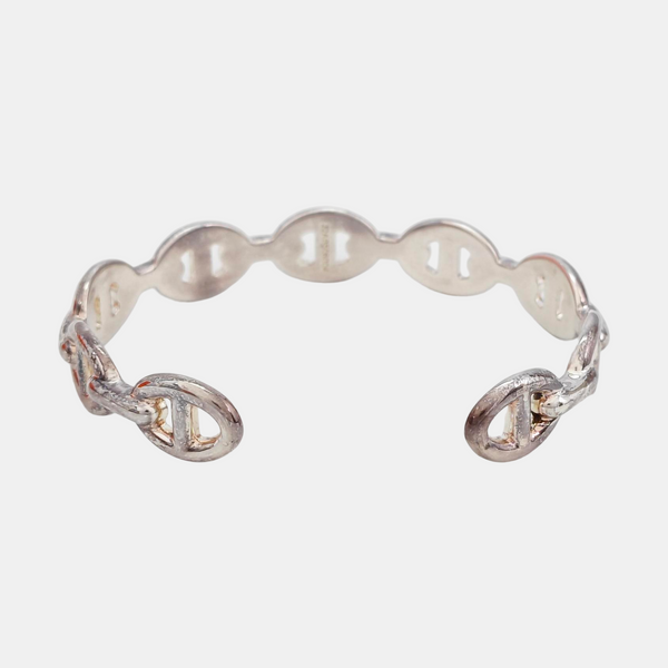 Chaine D'ancre Enchainee 925 Sterling Silver Bangle