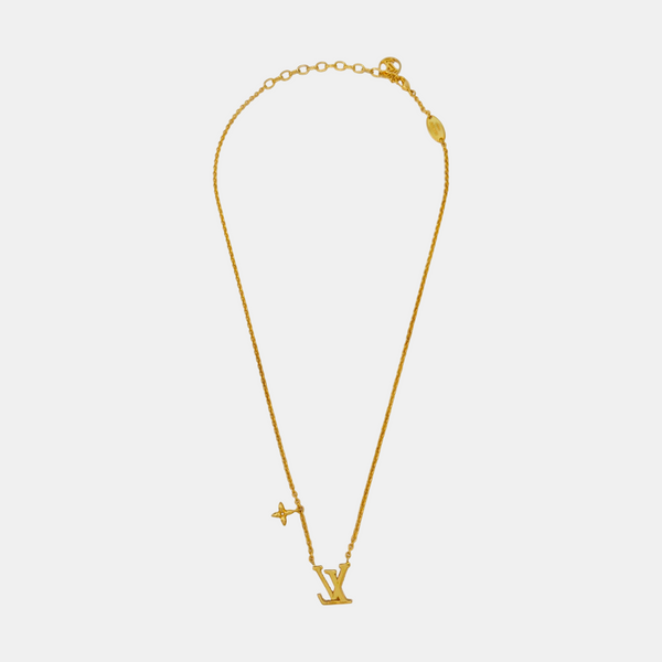 LV ICONIC Metal Gold Necklace