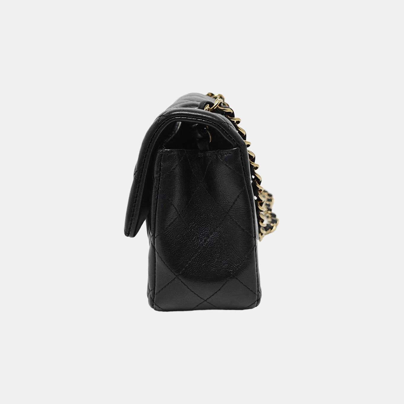 CLASSIC FLAP Mini Quilted Lambskin Black