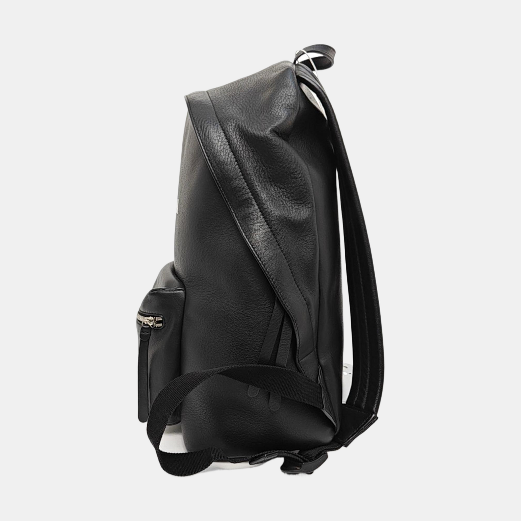 Calfskin Backpack Large Black