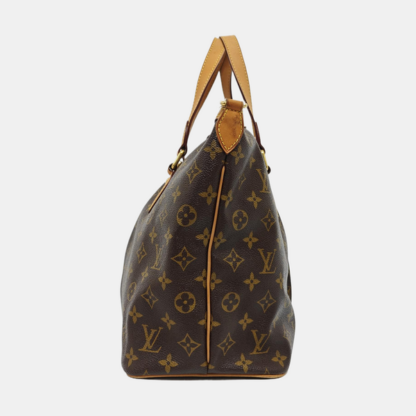 PALERMO PM Monogram Coated Canvas Brown