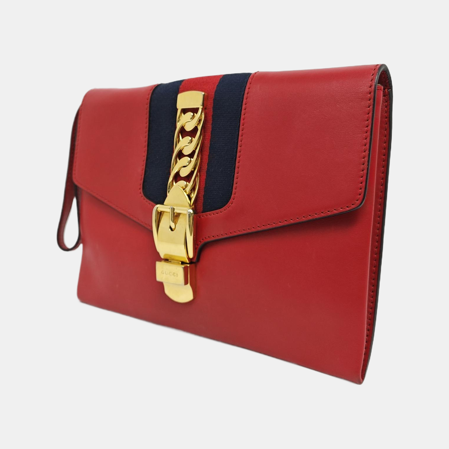 Sylvie Small Calfskin Red