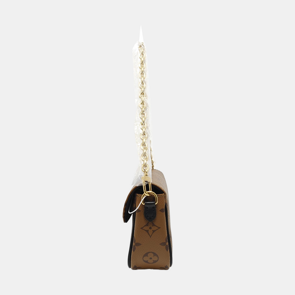 IVY Monogram Coated Canvas Brown