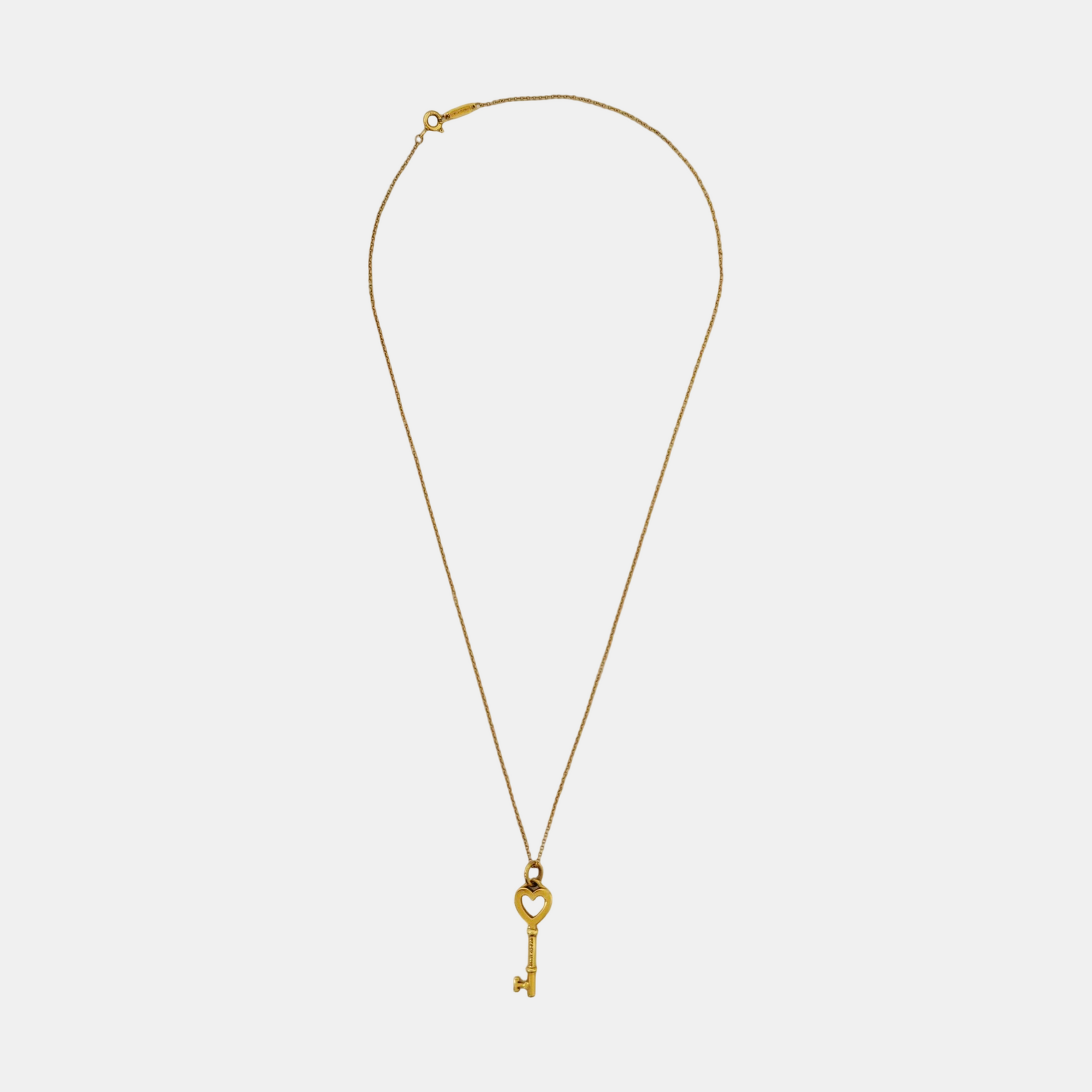 Tiffany Keys 18k Gold Necklace