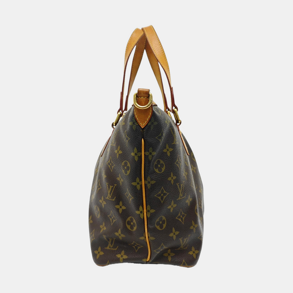 PALERMO PM Monogram Coated Canvas Brown