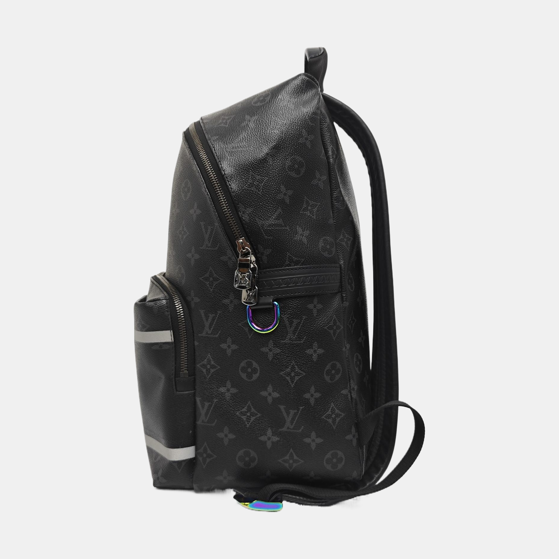 DISCOVERY PM Monogram Coated Canvas Black