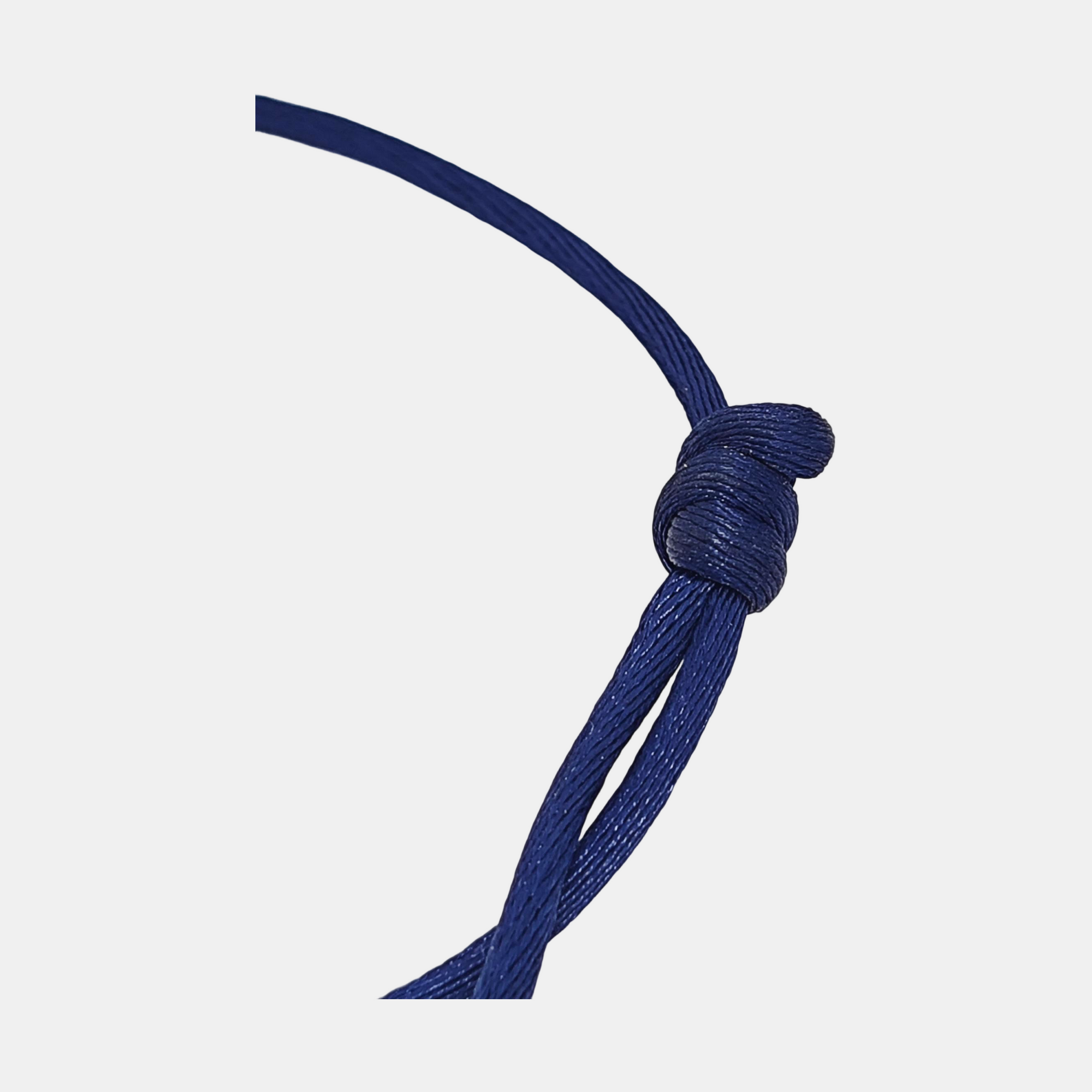 LOVE 18k White Gold Blue Bracelet