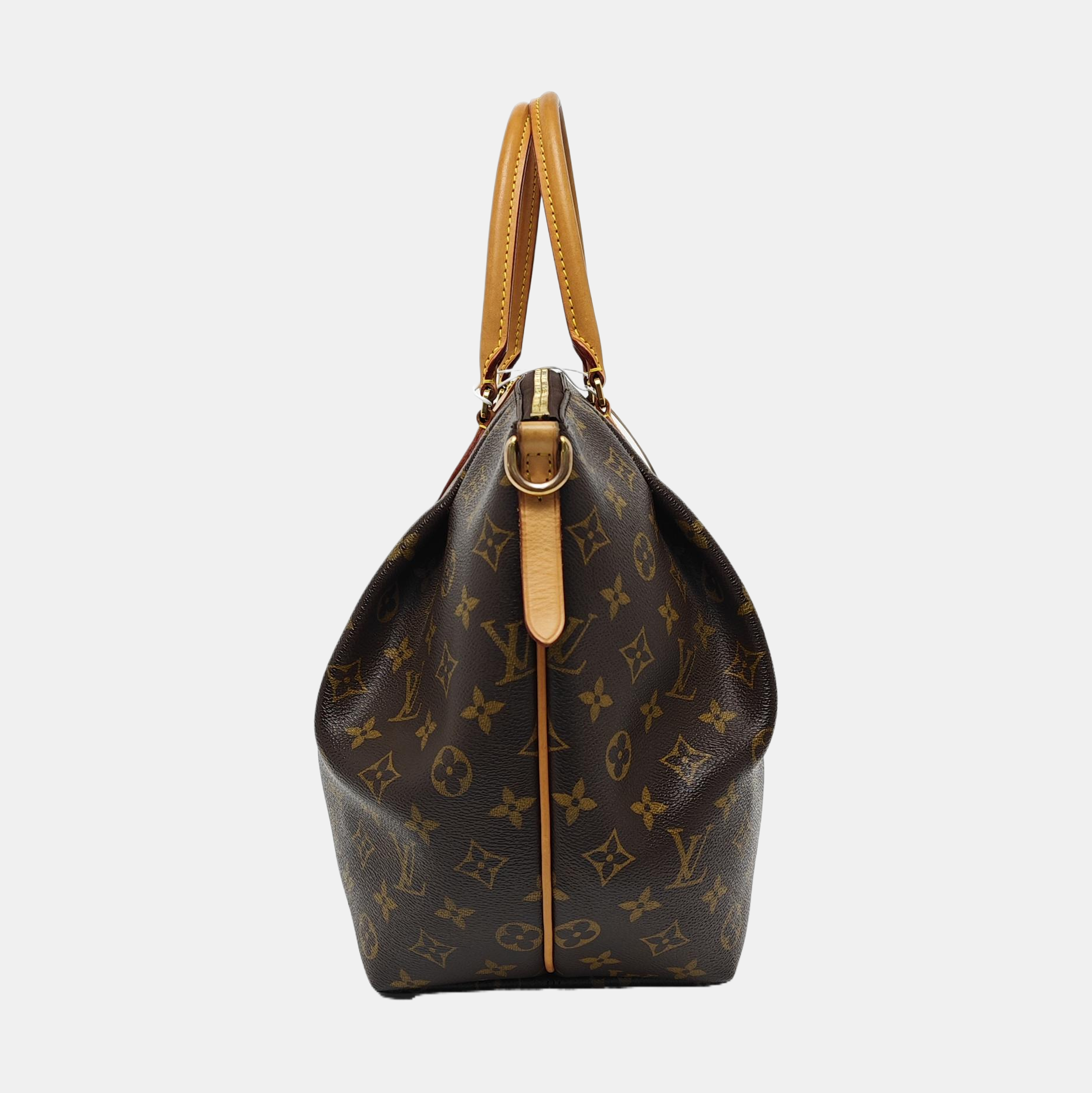 TURENNE PM Monogram Coated Canvas Brown