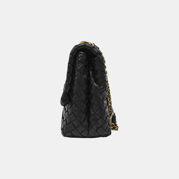 Olimpia Small Calfskin Black