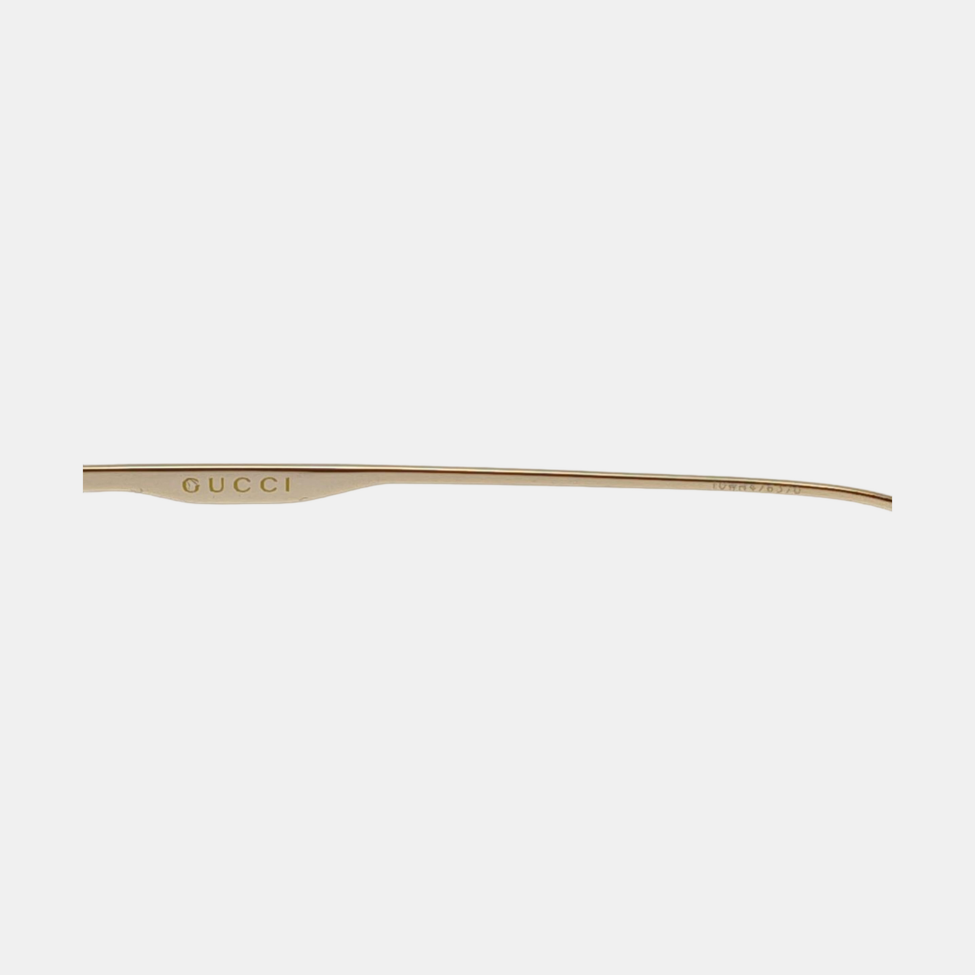 Metal Eyeglasses Gold