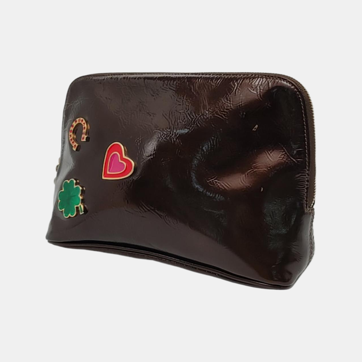 Patent Leather Brown