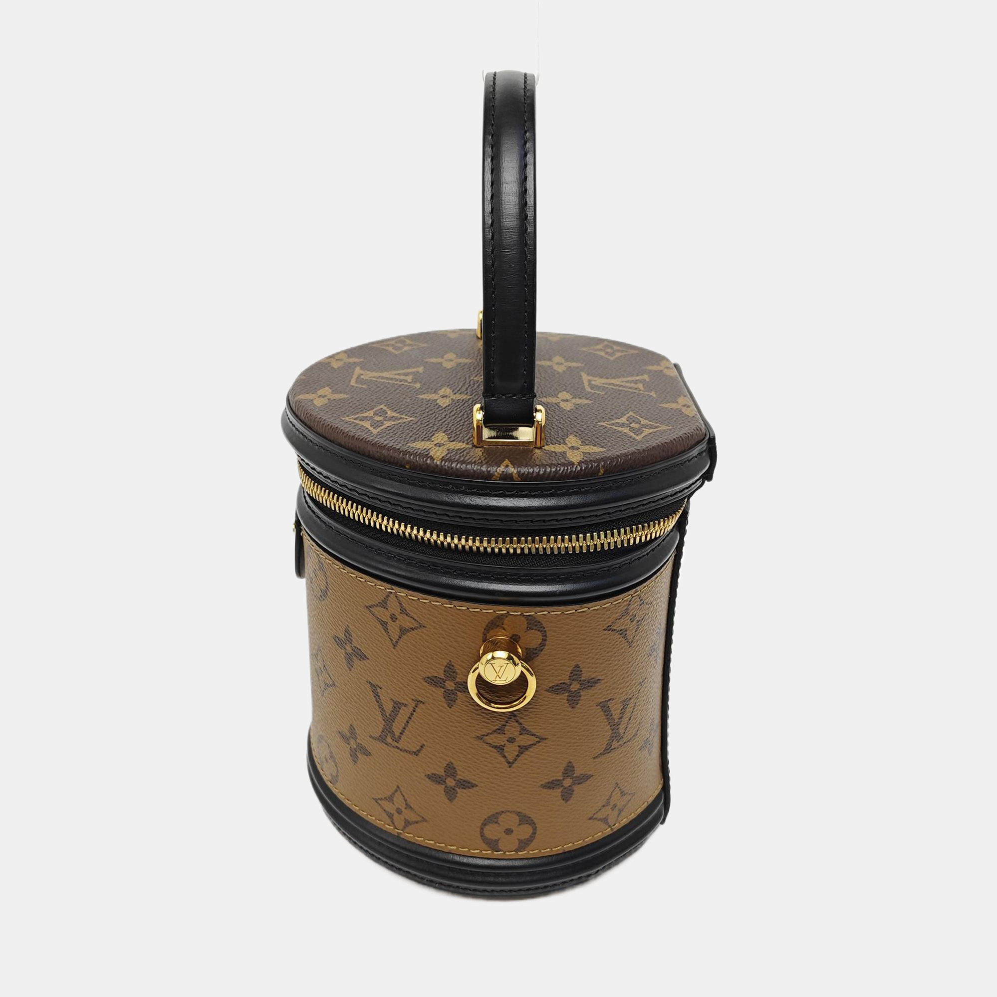 CANNES PM Monogram Coated Canvas Brown