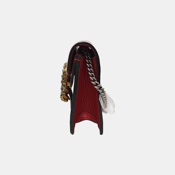 Dionysus Super Mini Calfskin Red