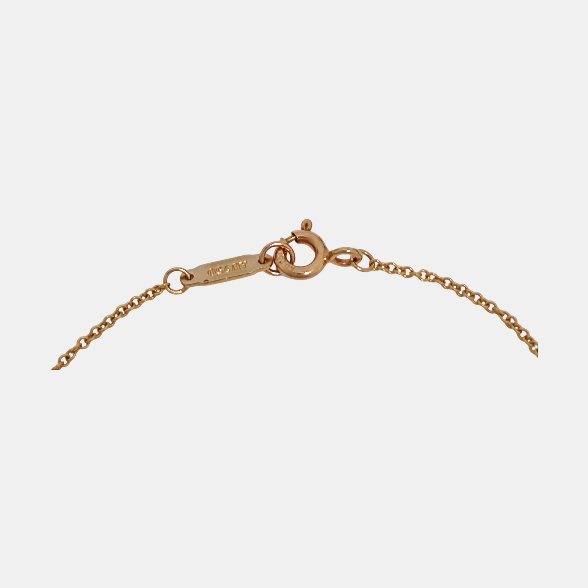 Tiffany Infinity 18k Rose Gold Bracelet