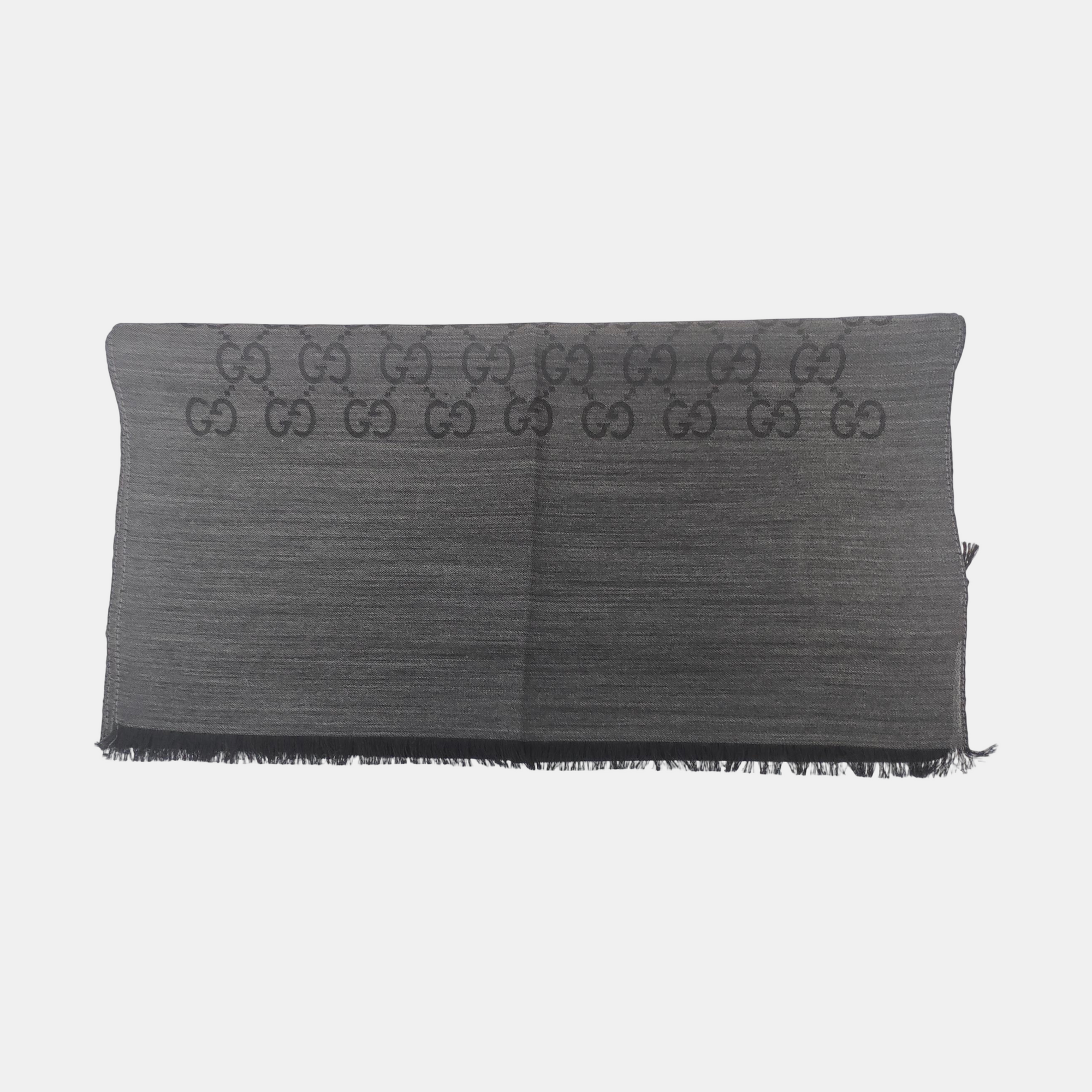 Wool Scarf Gray