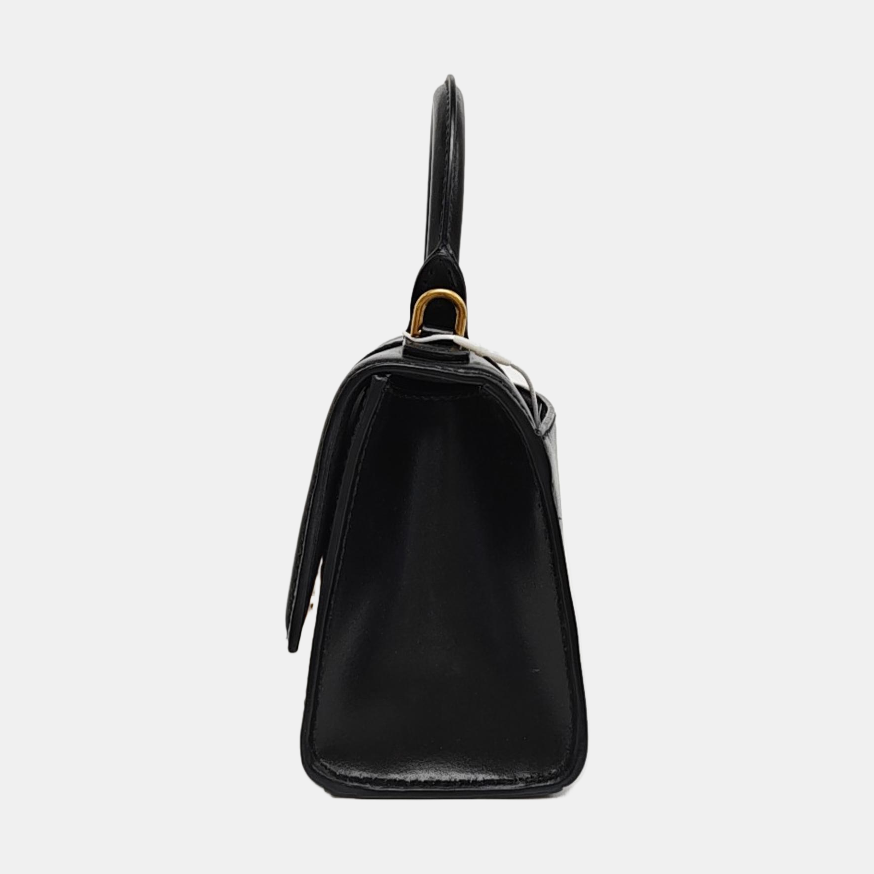 Hourglass XS Calfskin Black