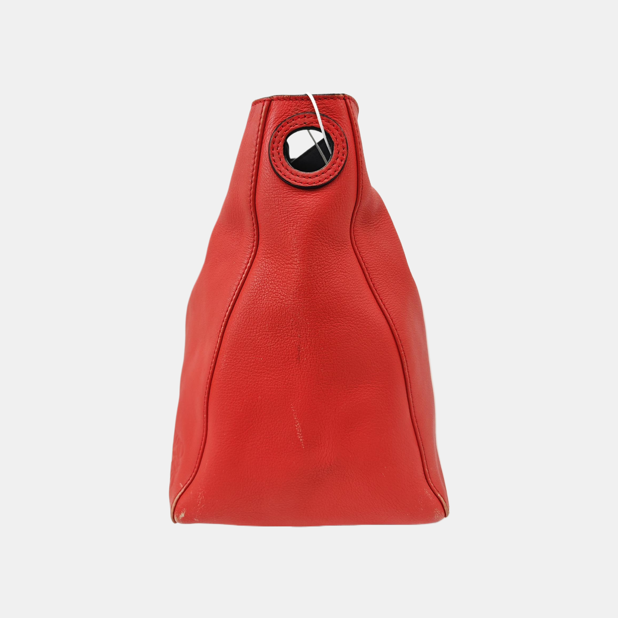 Calfskin Shoulder Bag Red