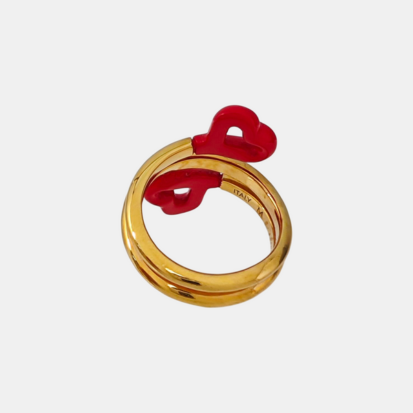 Metal Gold Ring EU 53