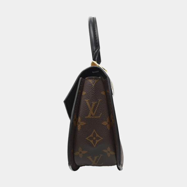 Monogram Coated Canvas Shoulder Bag Super Mini Brown