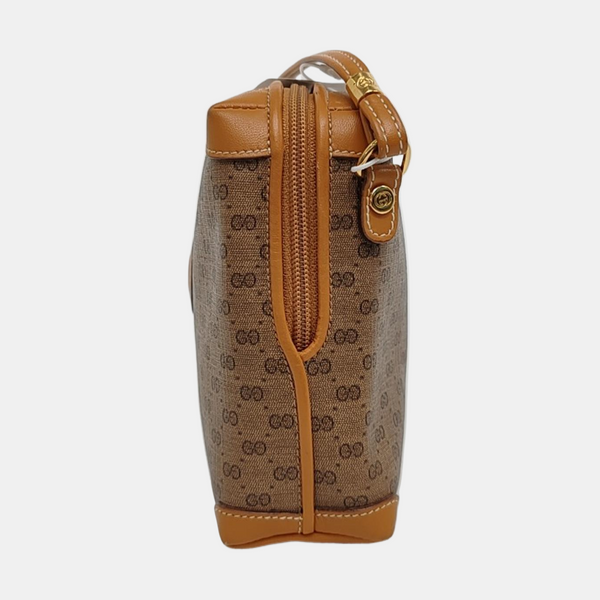 Monogram Coated Canvas Brown