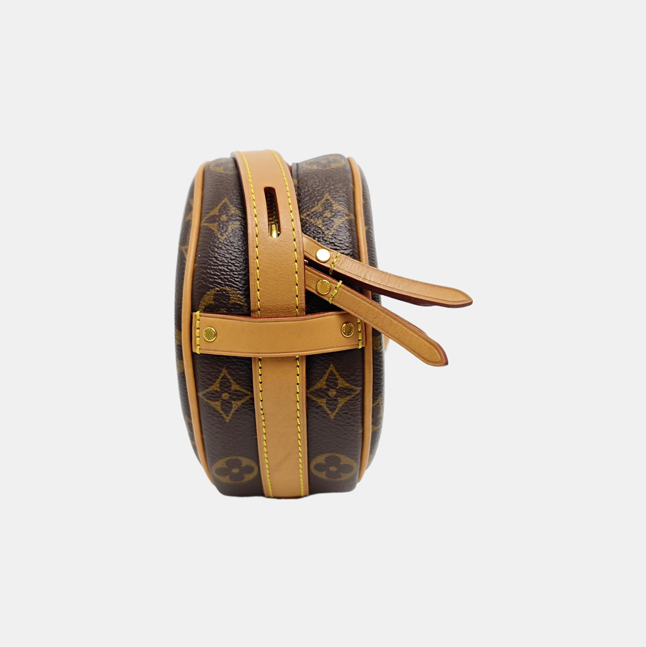 BOITE CHAPEAU PM Monogram Coated Canvas Brown