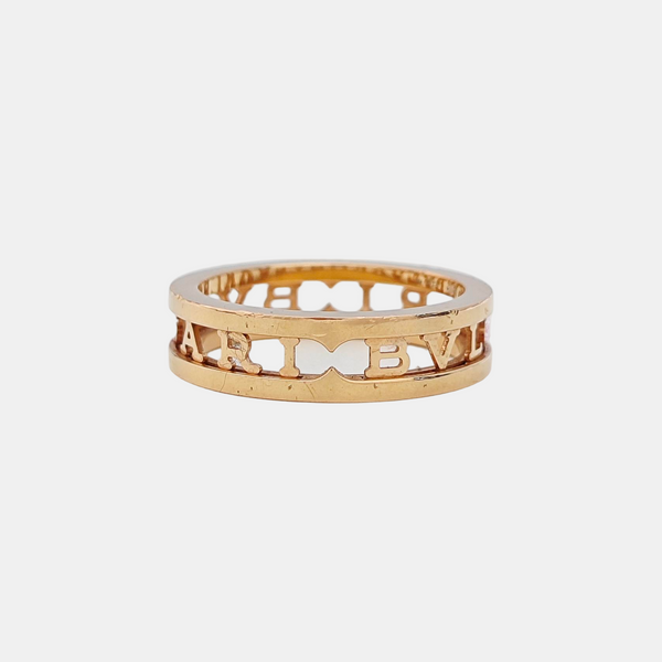 B.ZERO1 18k Rose Gold Ring EU 59