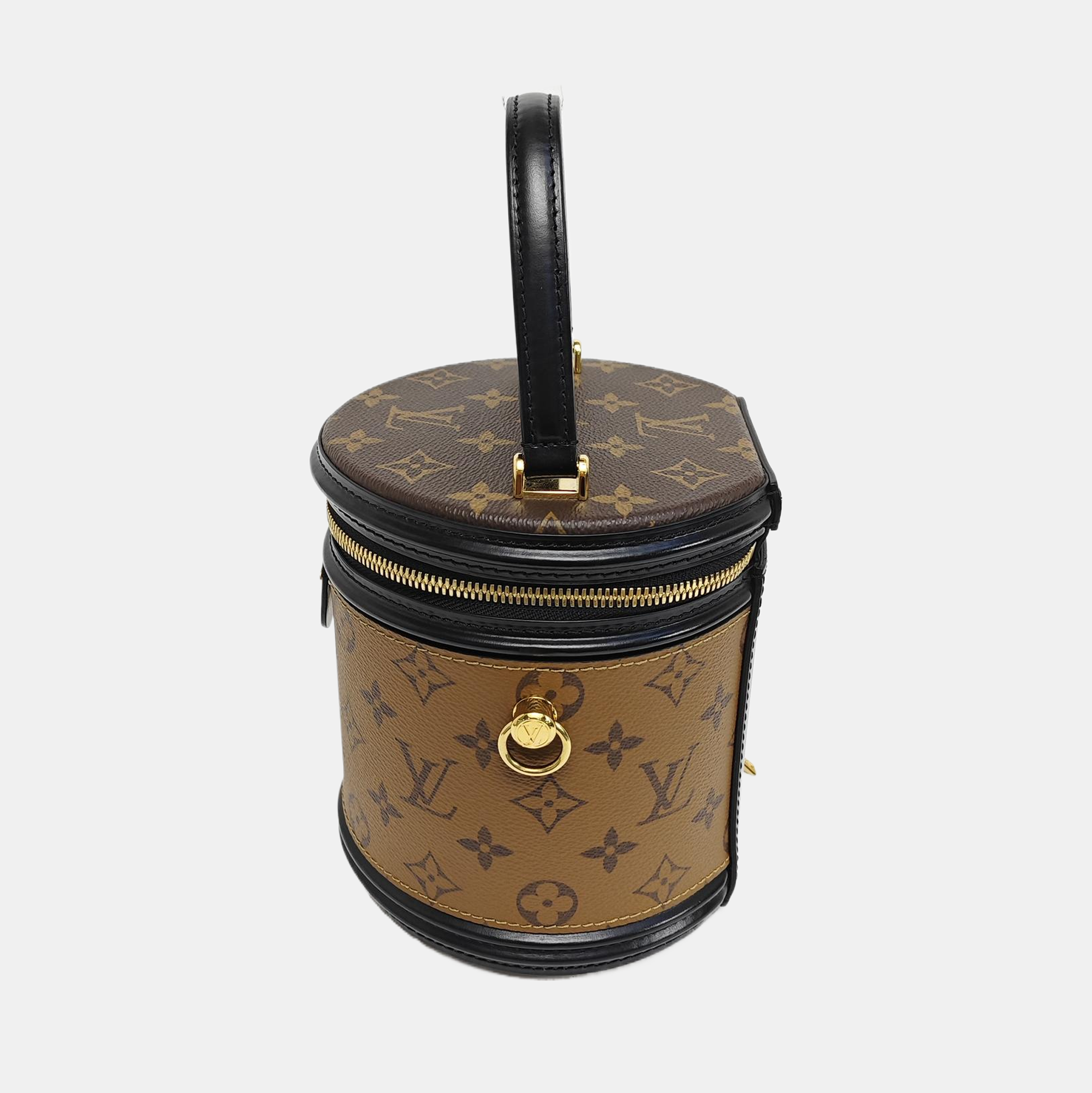 CANNES PM Monogram Coated Canvas Brown