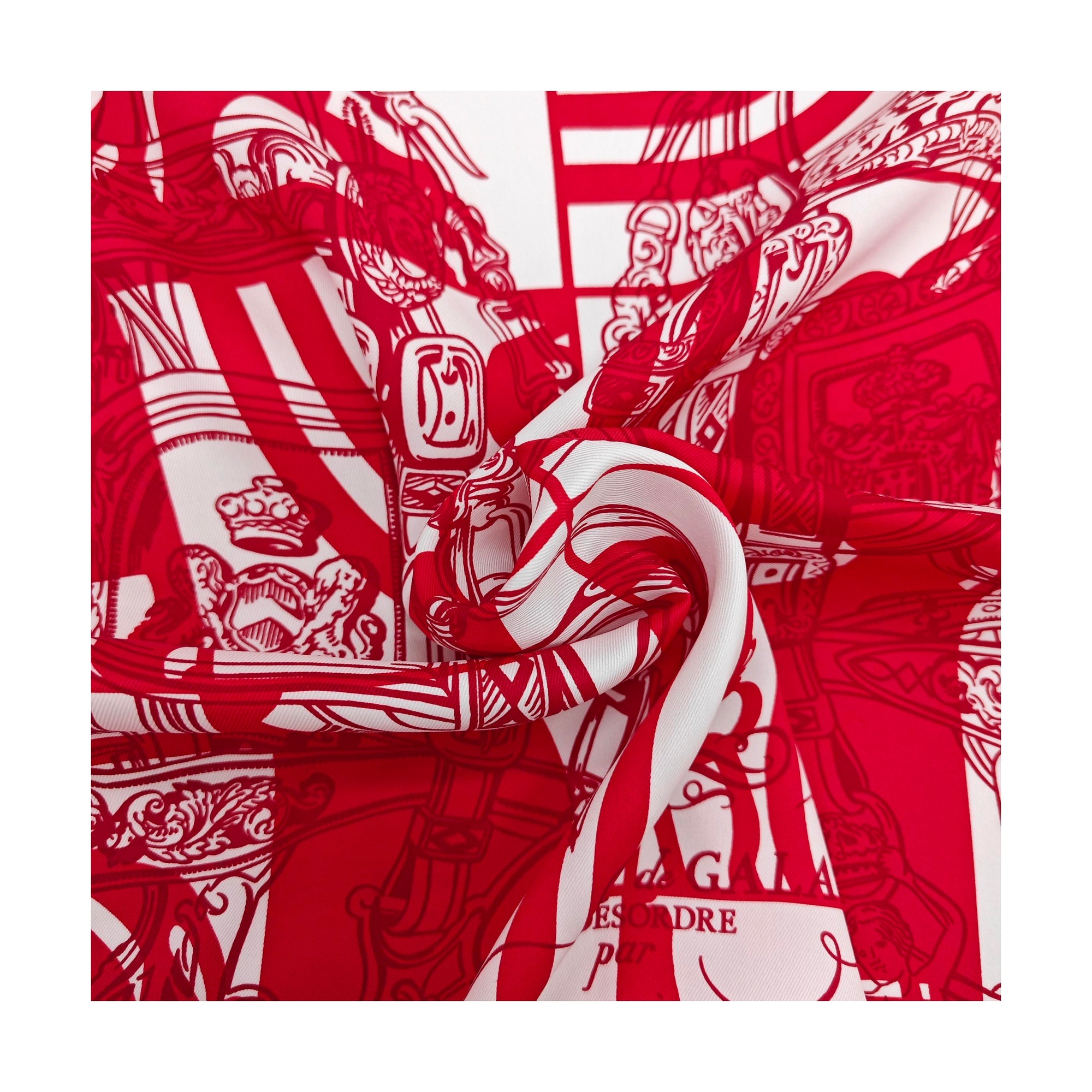 Mulberry Silk Silk Scarf Red