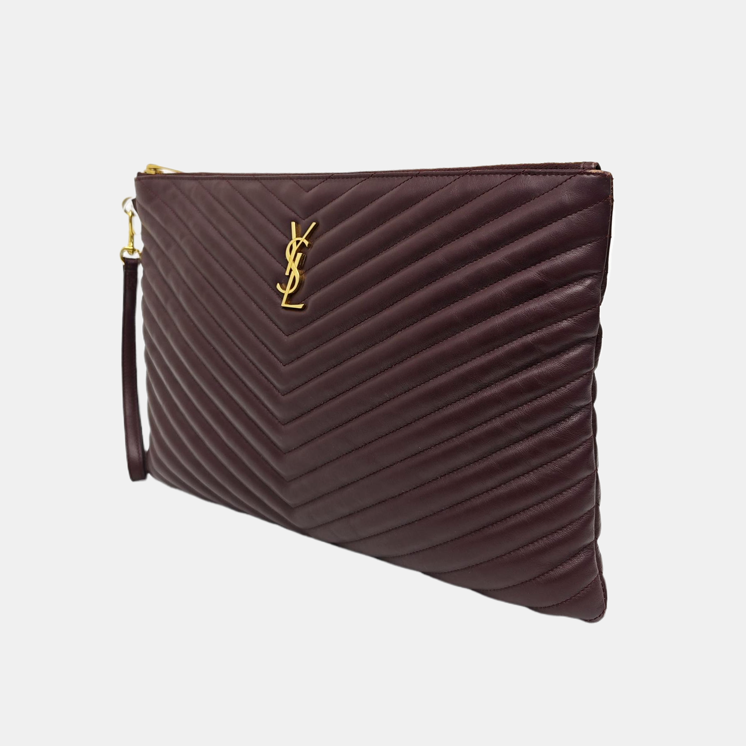 MONOGRAM Quilted Calfskin Red