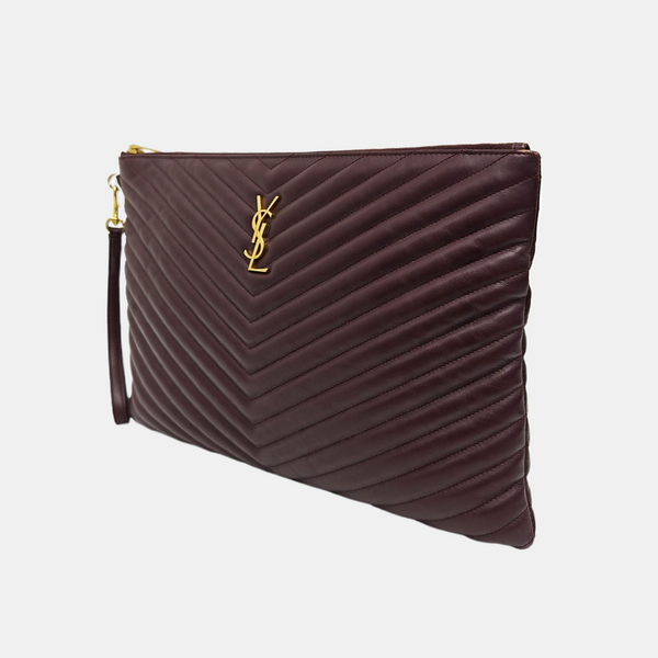 MONOGRAM Quilted Calfskin Red