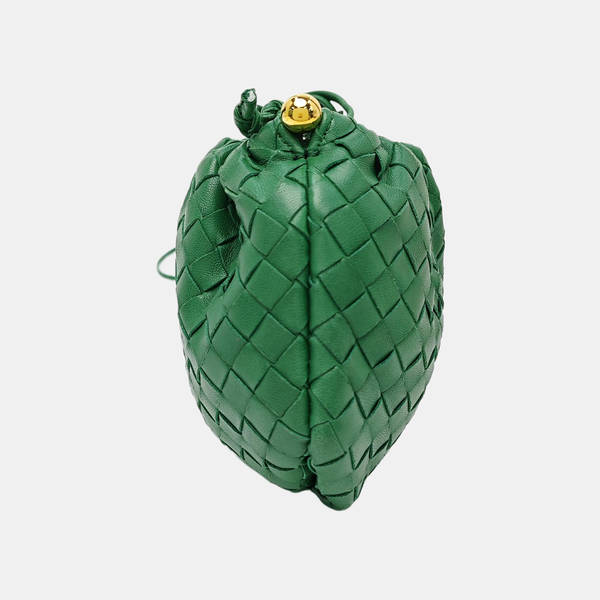Lambskin Shoulder Bag Green