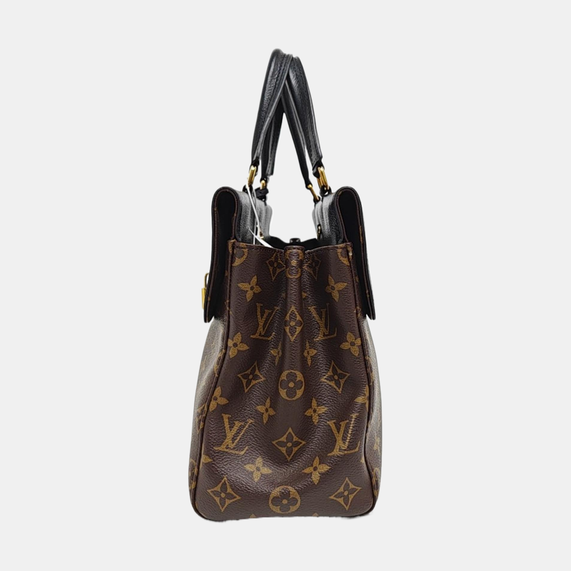 VÉNUS Monogram Coated Canvas Brown