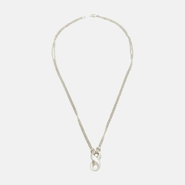 Tiffany Infinity 925 Sterling Silver Necklace