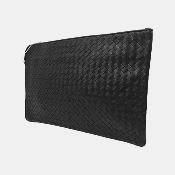 Calfskin Clutch Black