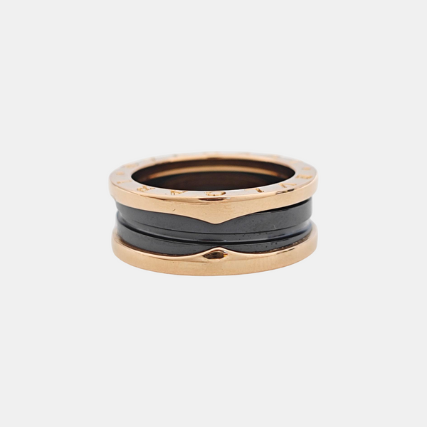 B.ZERO1 18k Rose Gold Ring EU 54