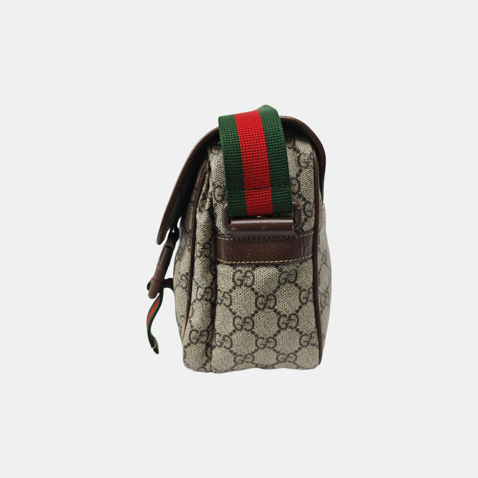 GG Supreme Monogram Coated Canvas Beige