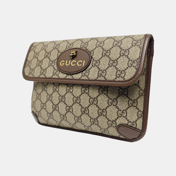 Neo Vintage Monogram Coated Canvas Beige