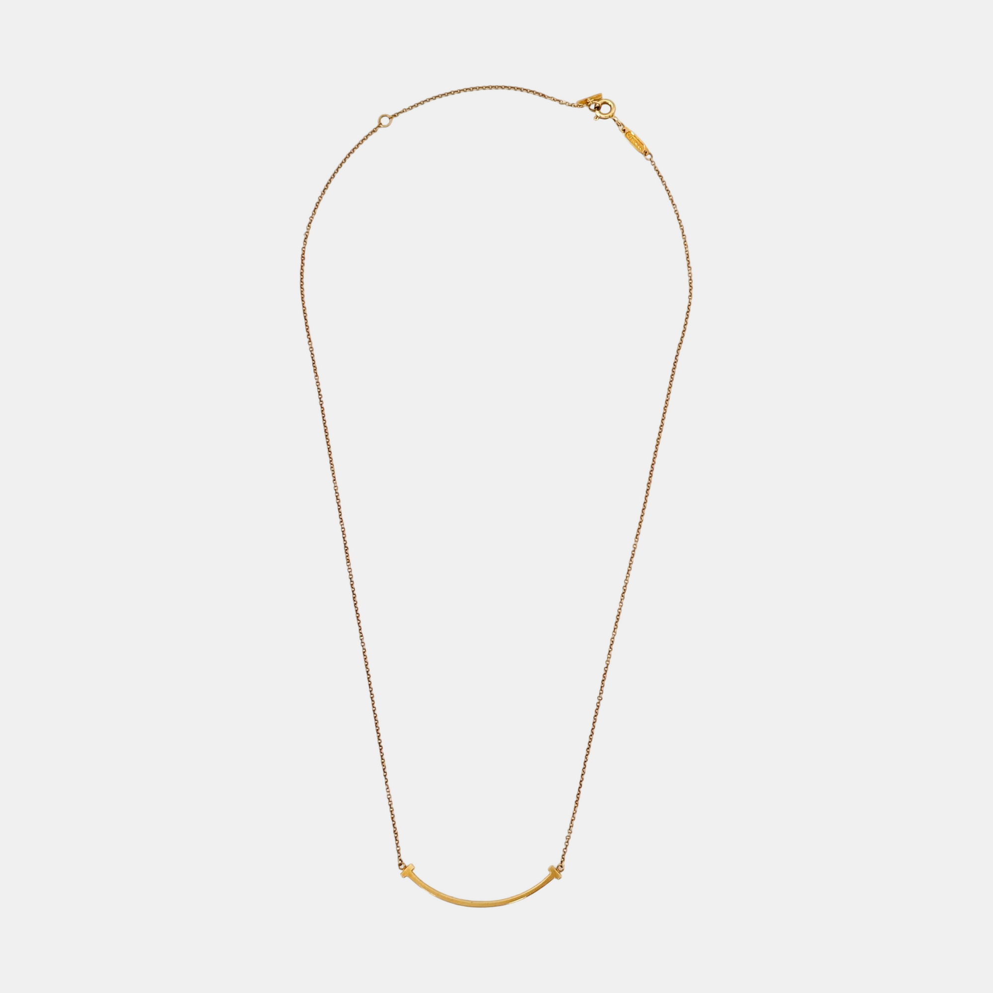 Tiffany T 18k Gold Necklace