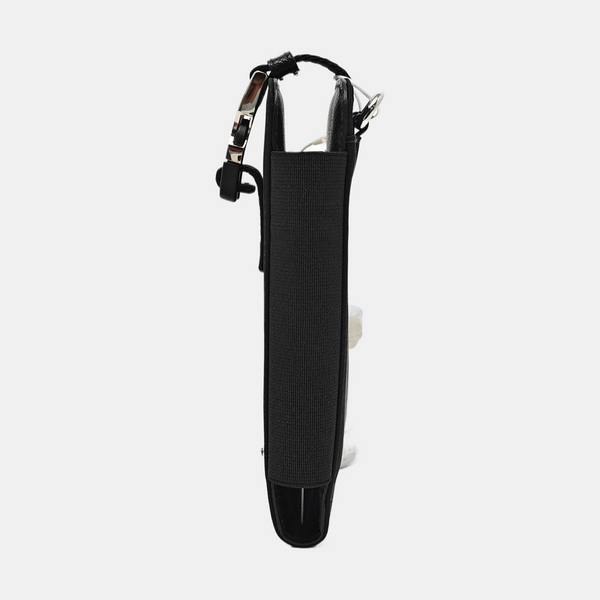 Fabric Shoulder Bag Black