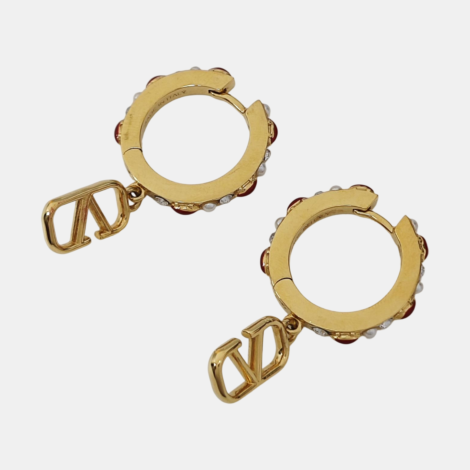 Metal Gold Stud Earrings