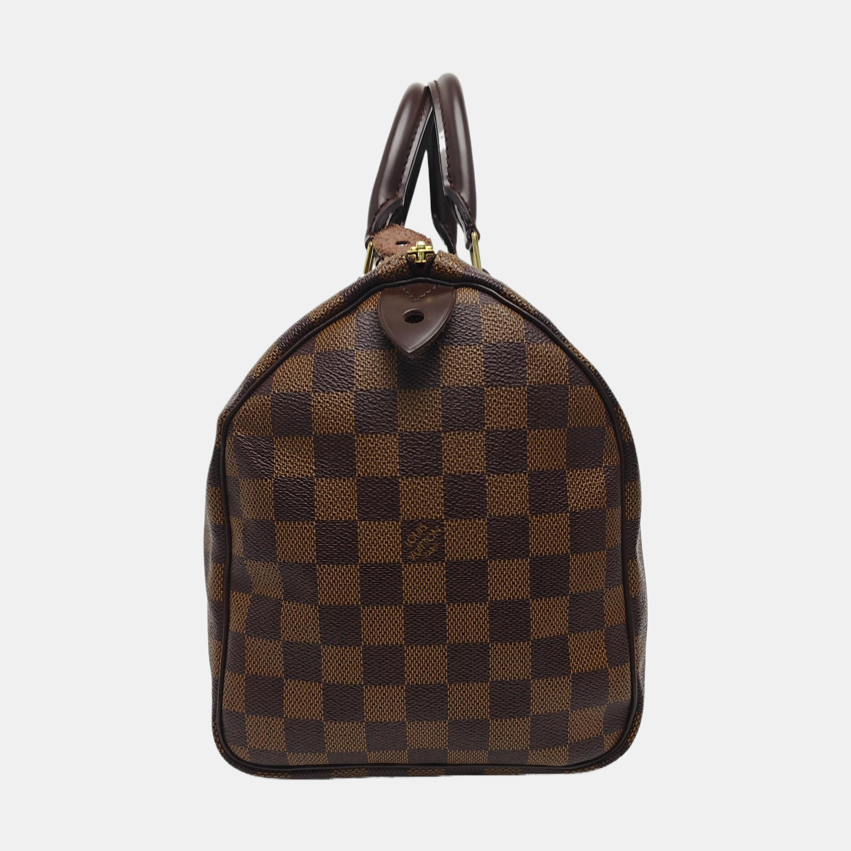 SPEEDY 30 Damier Ebene Coated Canvas Brown