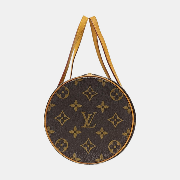 PAPILLON Monogram Coated Canvas Brown