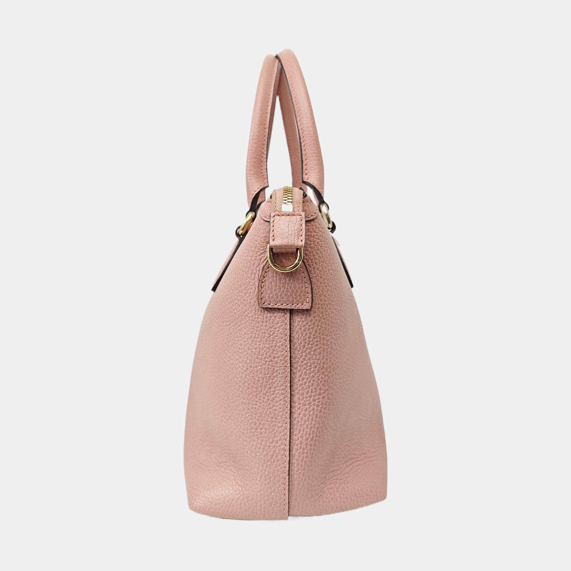 Calfskin Tote Bag Pink