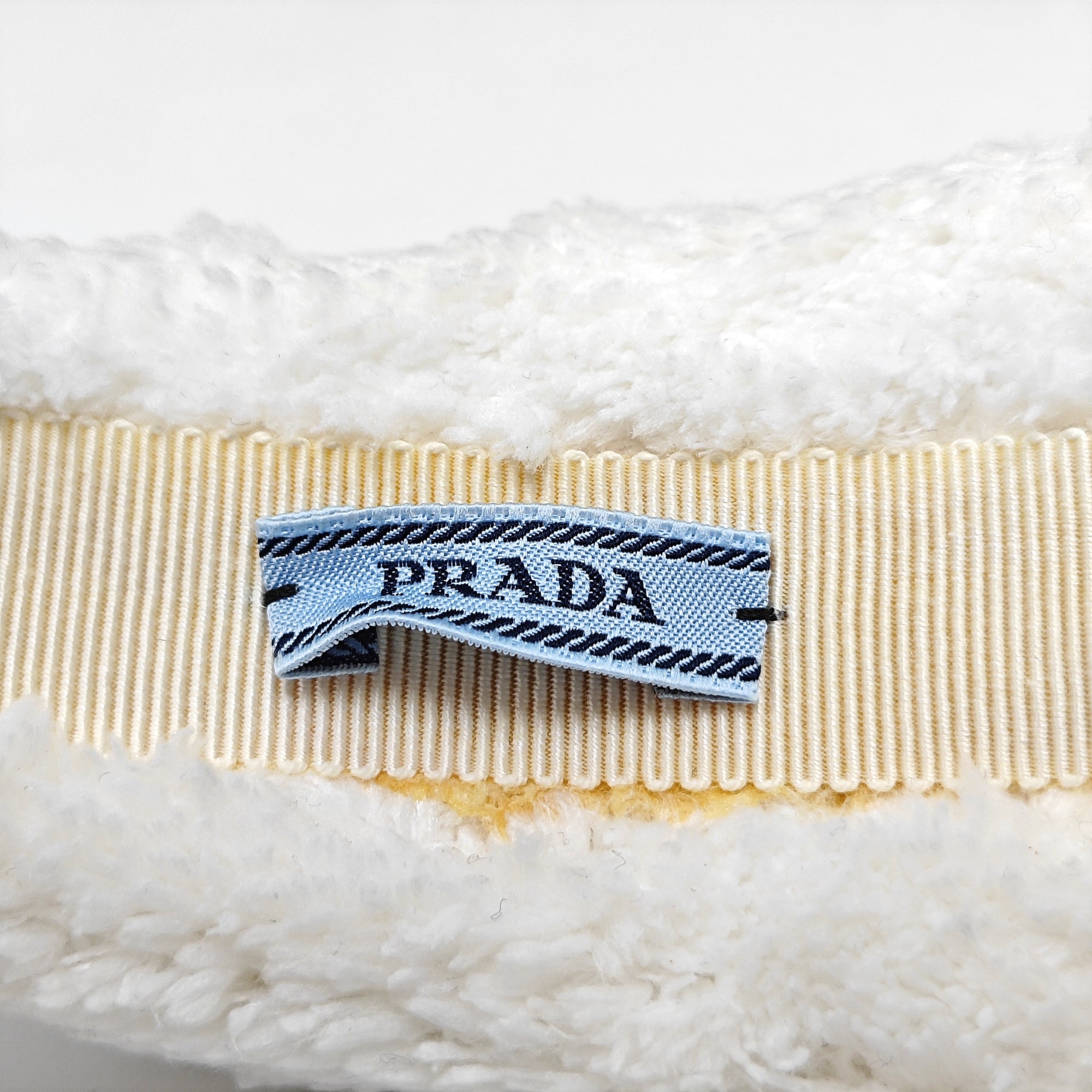 Fabric Hairband White