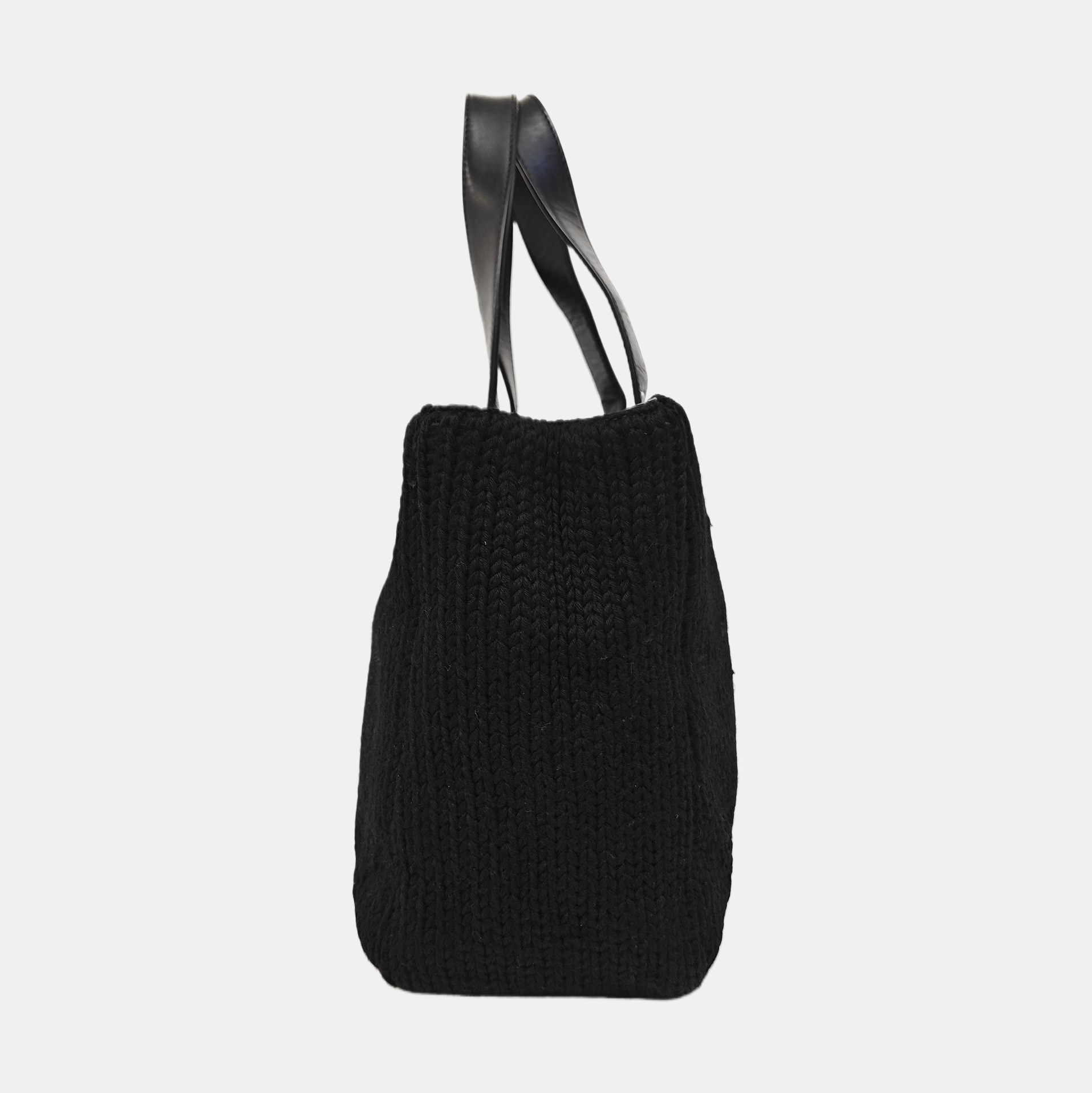 Fabric Tote Bag Black