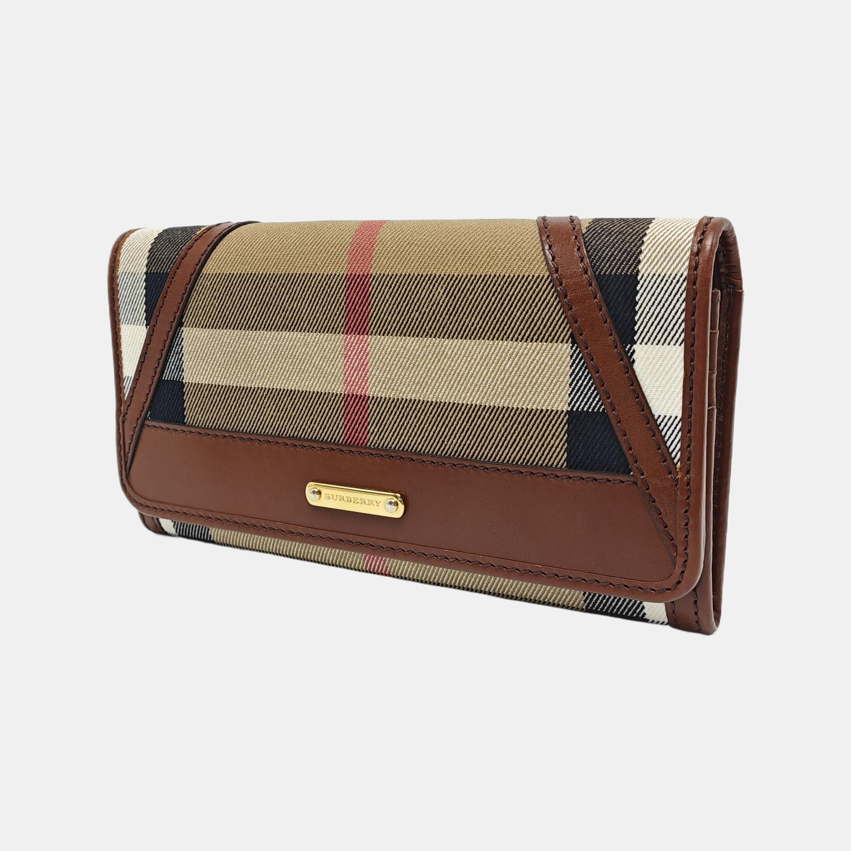 Canvas Wallet Brown